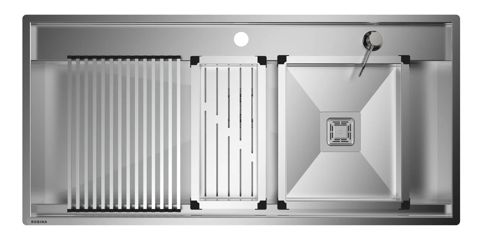 سینک باکسی روبینا SI50104D توکار